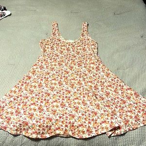 Short floral summer dress